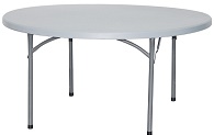 Inklapbare tafel 122cm Ø
